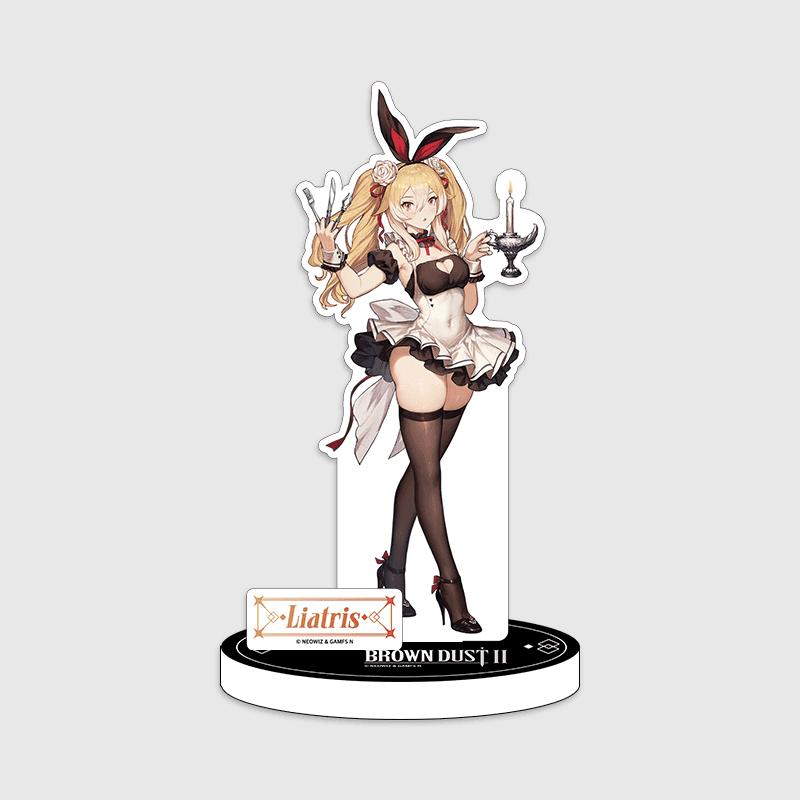 Brown Dust 2 x ANIPLUS - LD Character Acrylic Stand (Liatris Maid Name R) - ANIPLUS - Acrylic Stand - Harumio