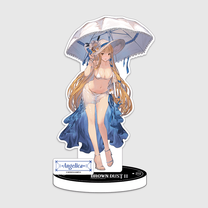 Brown Dust 2 x ANIPLUS - LD Character Acrylic Stand (Angelica Pool Party) - ANIPLUS - Acrylic Stand - Harumio