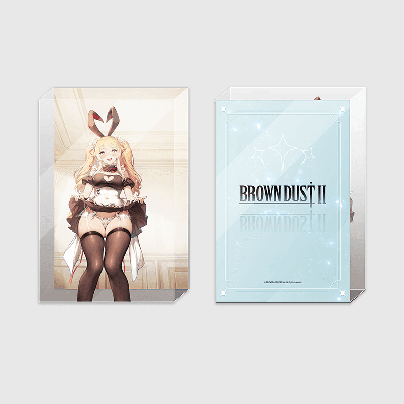 Brown Dust 2 x ANIPLUS - Skill Cutscene 3D Acrylic Frame Liatris Maid Name R - ANIPLUS - Acrylic Frame - Harumio