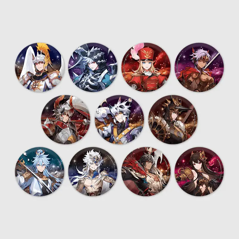 Raising Seven Knights x ANIPLUS - 2nd Anniversary Trading Can Badge - ANIPLUS - Can Badge - Harumio