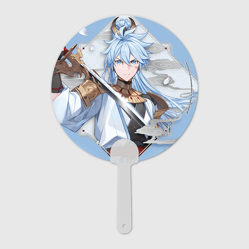 Raising Seven Knights x ANIPLUS - 2nd Anniversary Hand Fan (Ace of Debt) - ANIPLUS - Hand Fan - Harumio