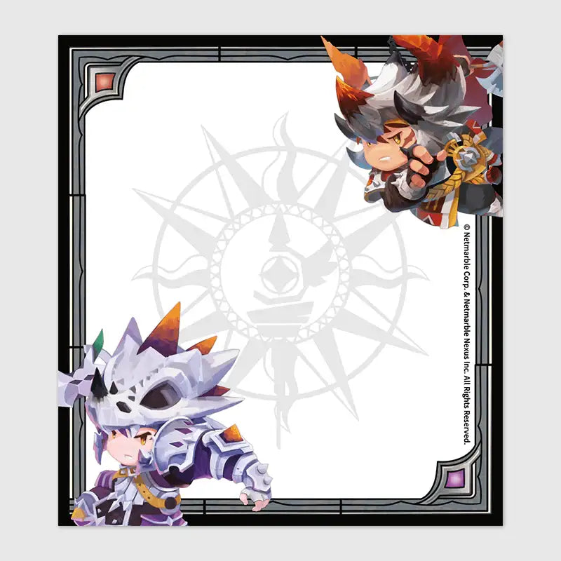 Raising Seven Knights x ANIPLUS - 2nd Anniversary Spike & Jave Memo - ANIPLUS - Memo - Harumio