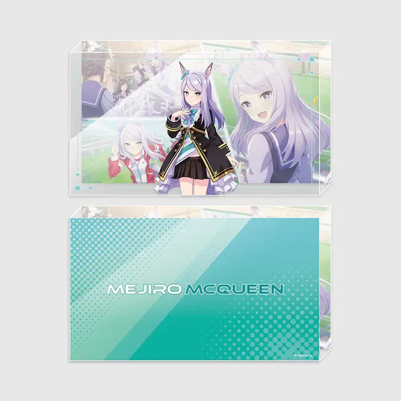 Uma Musume Pretty Derby x ANIPLUS - 2nd Anniversary Acrylic Block (Mejiro McQueen) - ANIPLUS - Acrylic Block - Harumio