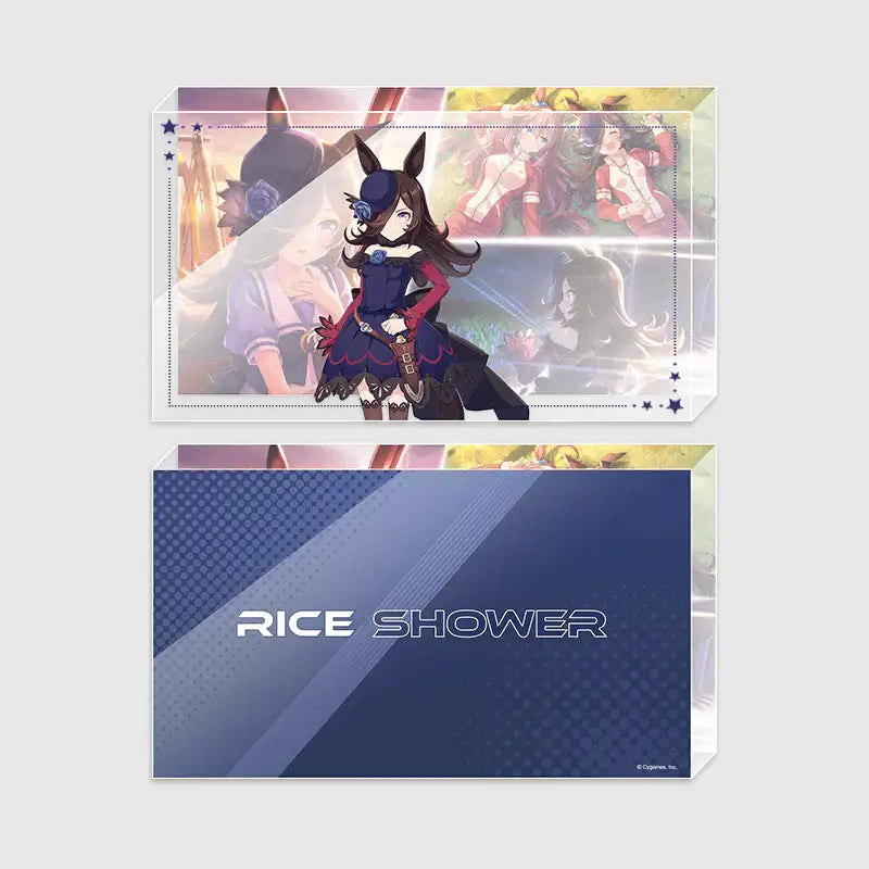 Uma Musume Pretty Derby x ANIPLUS - 2nd Anniversary Acrylic Block (Rice Shower) - ANIPLUS - Acrylic Block - Harumio