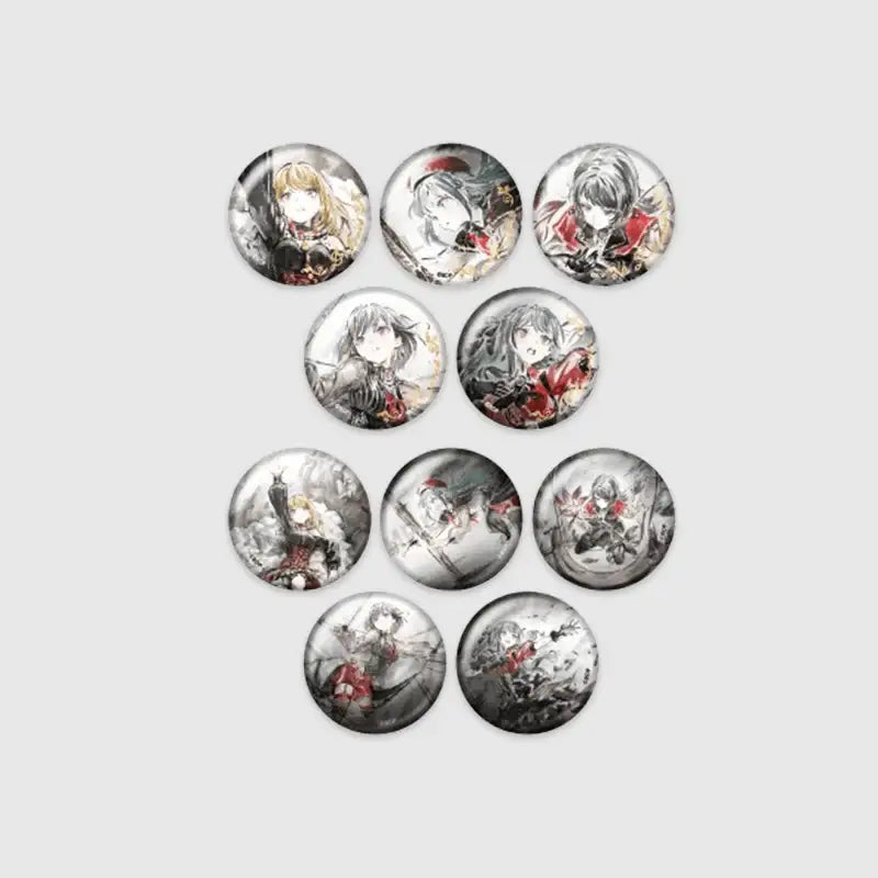 BanG Dream! Ave Mujica x ANIPLUS - Trading Park Can Badge ED ver. BOX - ANIPLUS - Can Badge - Harumio