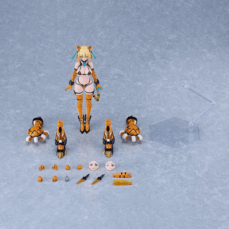 Bunny Suit Planning x ANIPLUS - PLAMAX BP-02 Sophia F. Shirring Tiger Armor Ver. (Plastic Model) - ANIPLUS - Doll Figure - Harumio