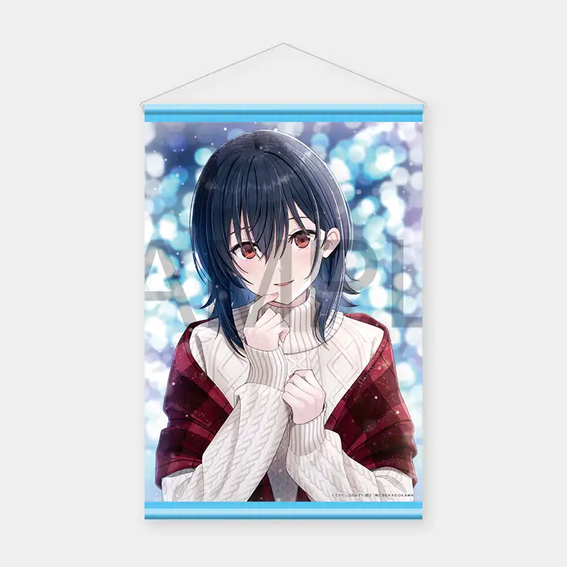 I Became Friends with the Second Cutest Girl in My Class x ANIPLUS - Asanagi Umi B2 Tapestry Winter ver. - ANIPLUS - Tapestry - Harumio
