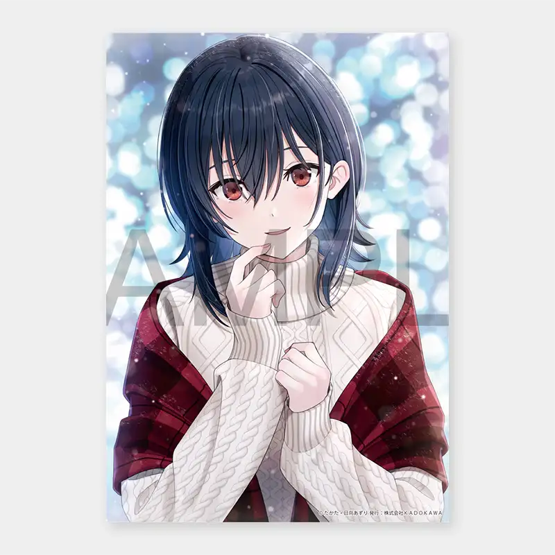I Became Friends with the Second Cutest Girl in My Class x ANIPLUS - Asanagi Umi Acrylic Panel Winter ver. - ANIPLUS - Acrylic Panel - Harumio