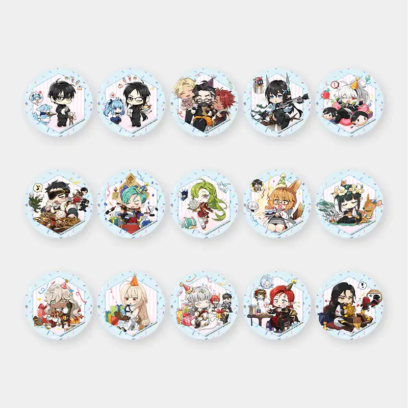 Lord of Heroes x ANIPLUS - 5th Anniversary Trading Can Badge (Group A) - ANIPLUS - Can Badge - Harumio