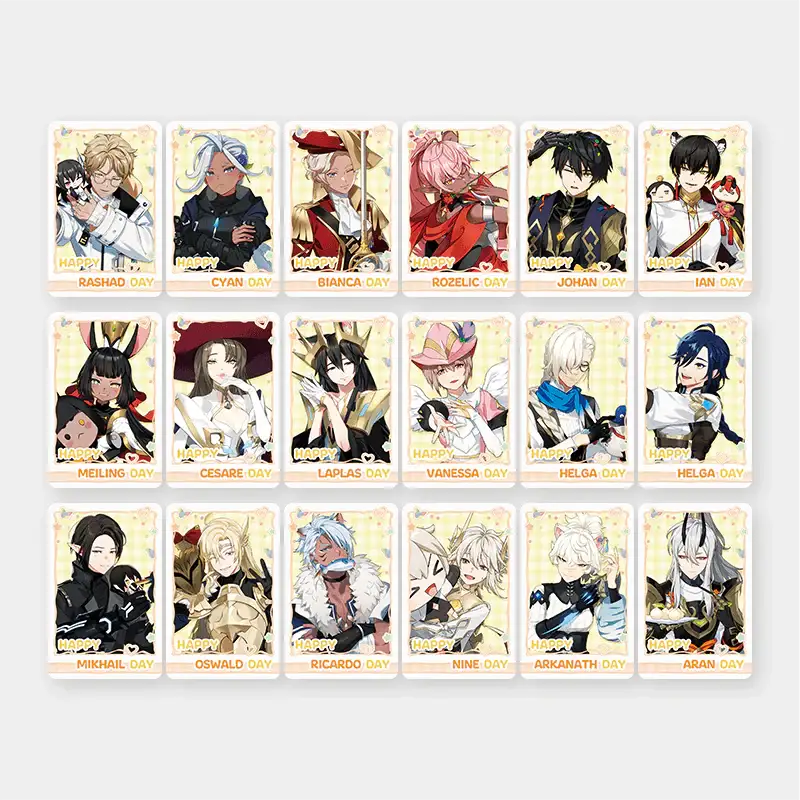 Lord of Heroes x ANIPLUS - 5th Anniversary Trading Photocard Package (Group C) - ANIPLUS - Photocard - Harumio