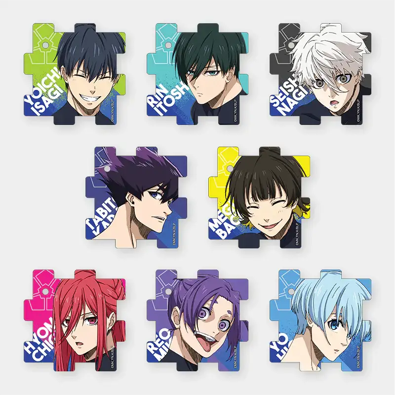 Blue Lock Season 2 x ANIPLUS - Trading Puzzle Acrylic Keyholder - ANIPLUS - Acrylic Keyholder - Harumio