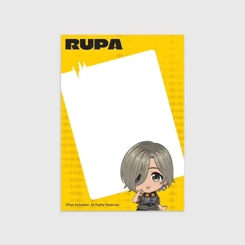 Girls Band Cry x ANIPLUS - Rupa Rice Cake Memo - ANIPLUS - Memo - Harumio