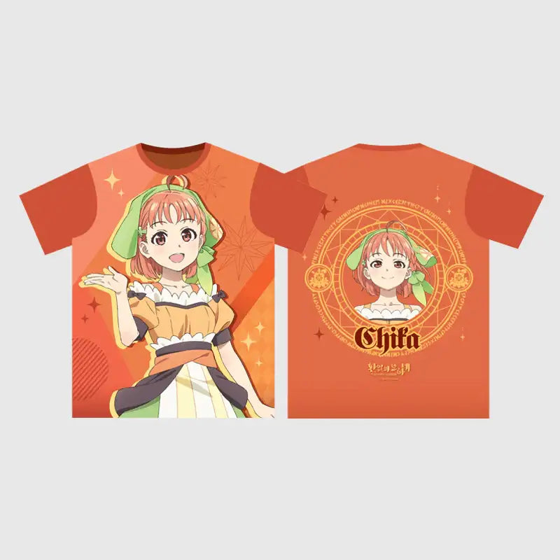 Yohane the Parhelion x ANIPLUS - Full Graphic T-Shirt (Chika) - ANIPLUS - T-Shirt - Harumio