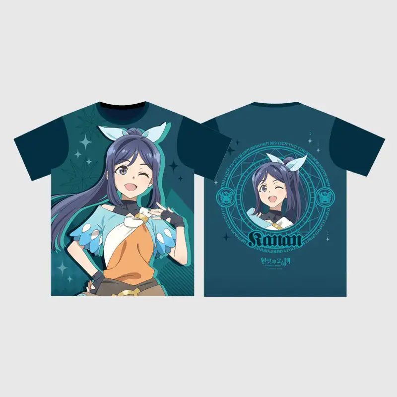 Yohane the Parhelion x ANIPLUS - Full Graphic T-Shirt (Kanan) - ANIPLUS - T-Shirt - Harumio