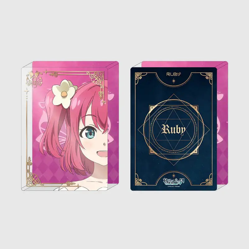 Yohane the Parhelion x ANIPLUS - Acrylic Glitter Stand (Ruby) - ANIPLUS - Acrylic Stand - Harumio