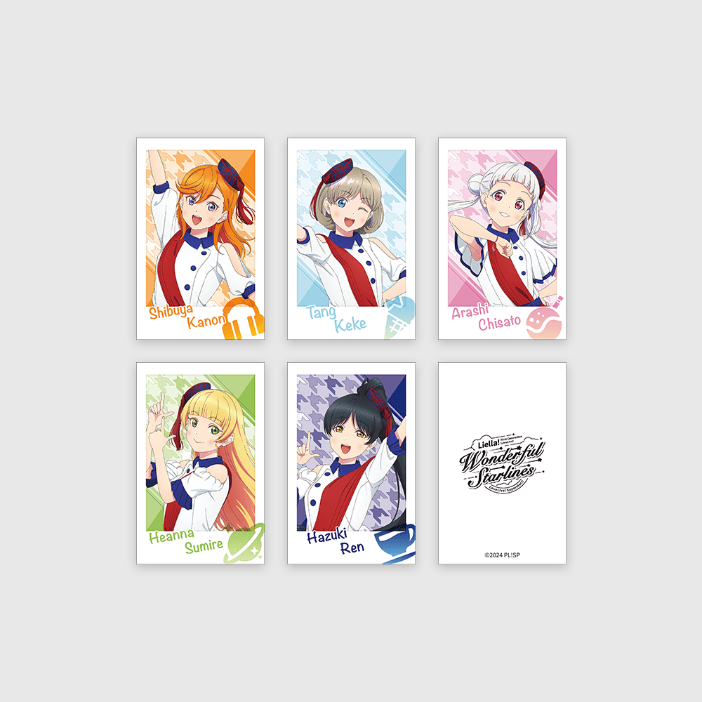 Love Live! Superstar!! x ANIPLUS - Liella! First Generation LoveLive! Wonderful Starlines Polaroid Card (Random)