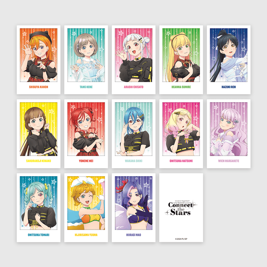 Love Live! Superstar!! x ANIPLUS - Liella! Special LoveLive! Connect the Stars Polaroid Card (Random) - ANIPLUS - Card - Harumio