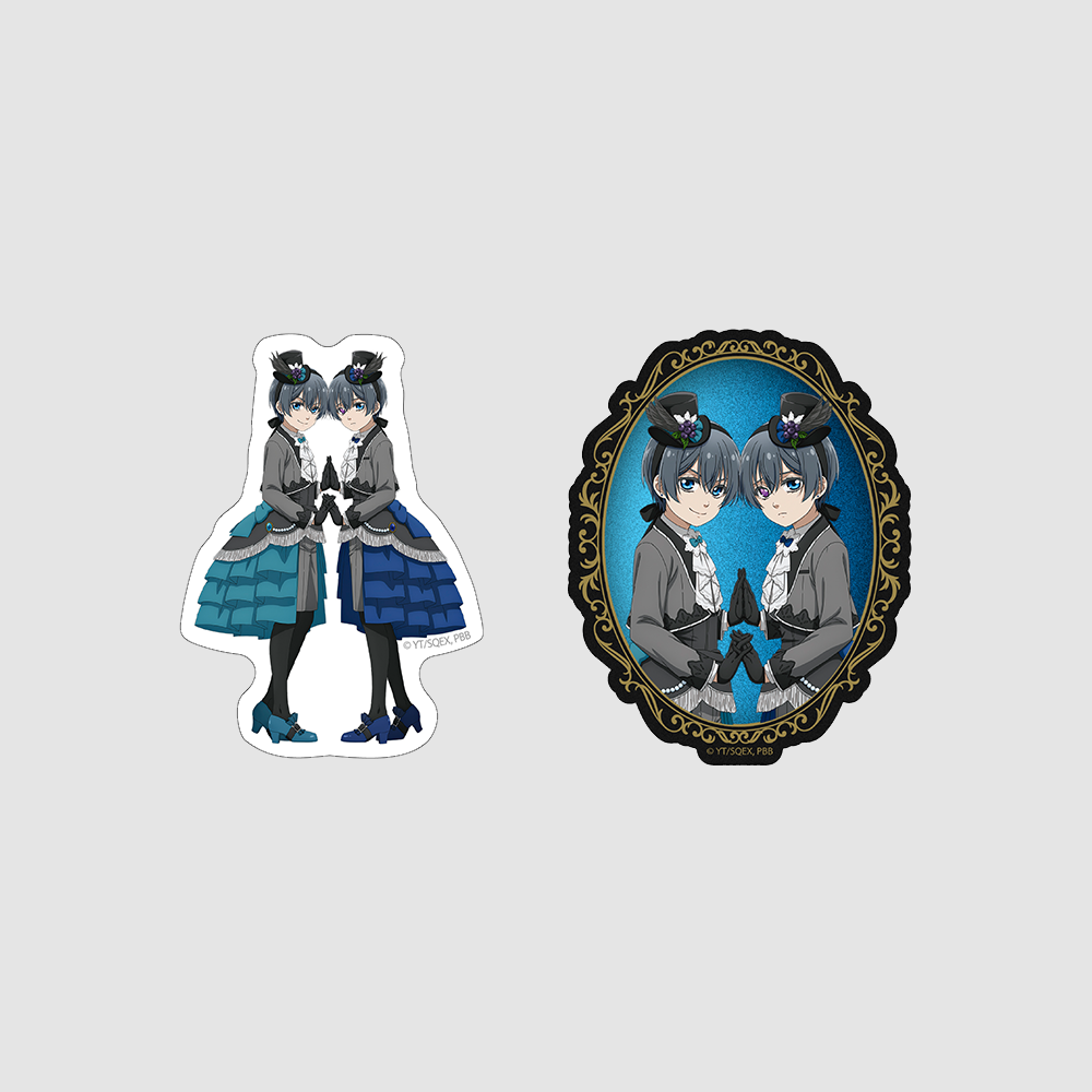 Black Butler (The Green Witch Arc) x ANIPLUS - Die-cut Sticker Set (Ciel Phantomhive - Deep Psychological World)