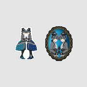Black Butler (The Green Witch Arc) x ANIPLUS - Die-cut Sticker Set (Ciel Phantomhive - Deep Psychological World)