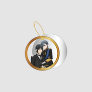 Black Butler (The Green Witch Arc) x ANIPLUS - Slide Mirror (Sebastian Michaelis & Ciel Phantomhive)