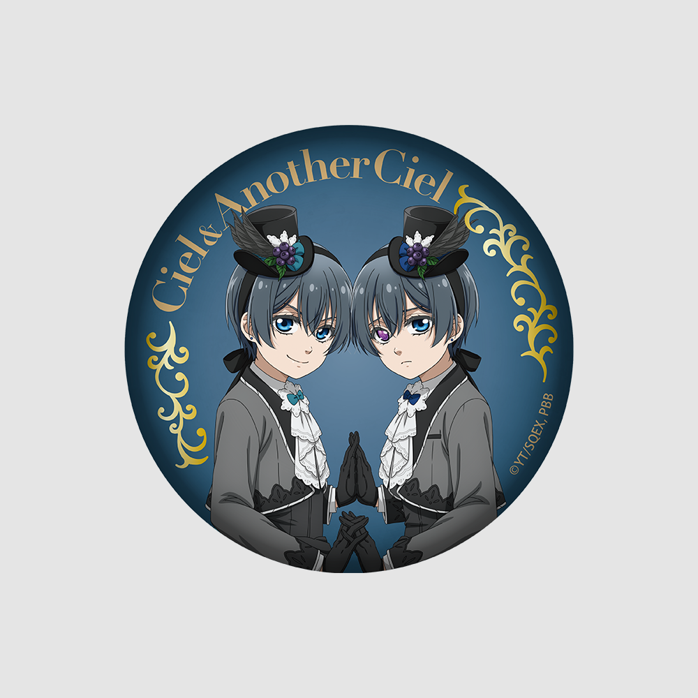 Black Butler (The Green Witch Arc) x ANIPLUS - Big Can Badge (Ciel Phantomhive - Deep Psychological World)