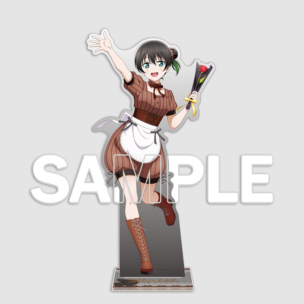 Love Live! Nijigasaki High School Idol Club x ANIPLUS - BIG Acrylic Stand Ver. Valentine 2026 (Takasaki Yu)