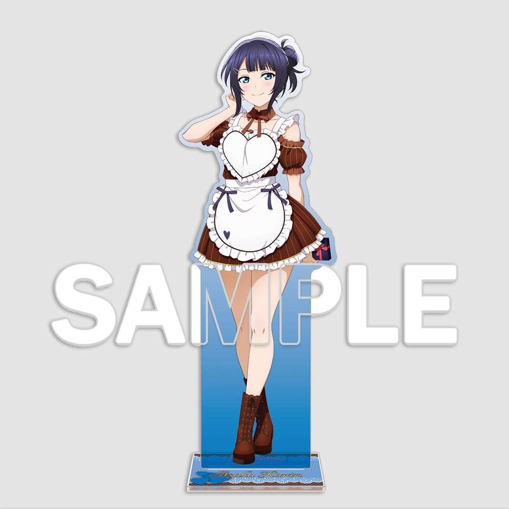 Love Live! Nijigasaki High School Idol Club x ANIPLUS - Asaka Karin BIG Acrylic Stand Ver. Valentine 2026
