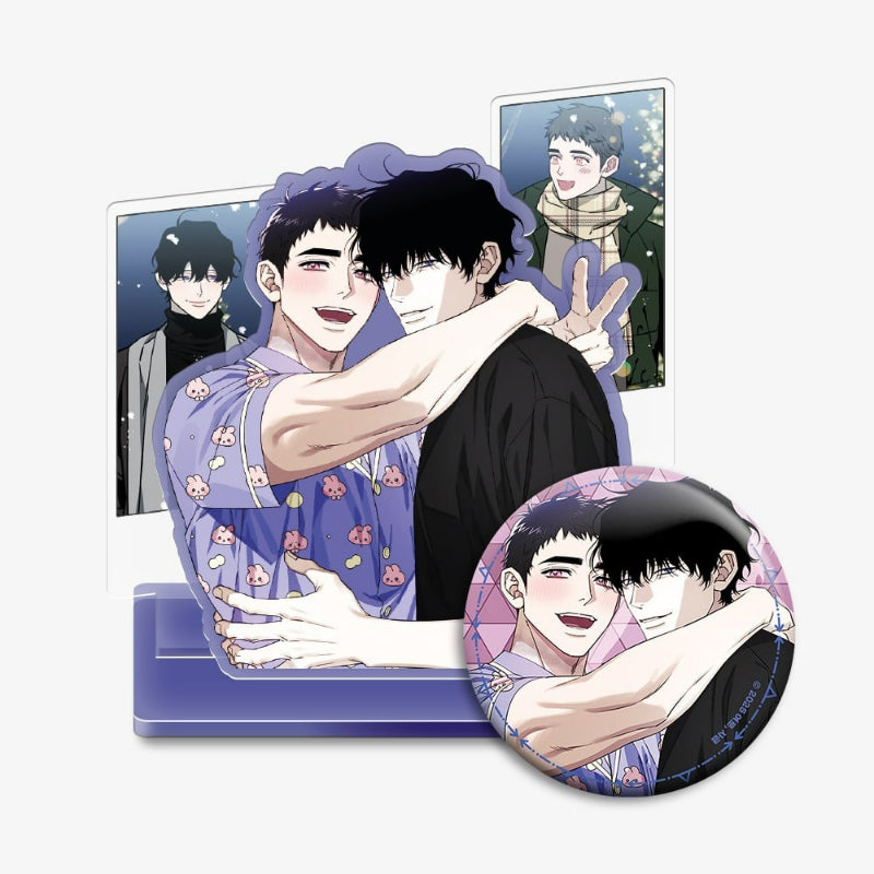 Stranger Than Friends - Scene Acrylic Stand, Can Badge