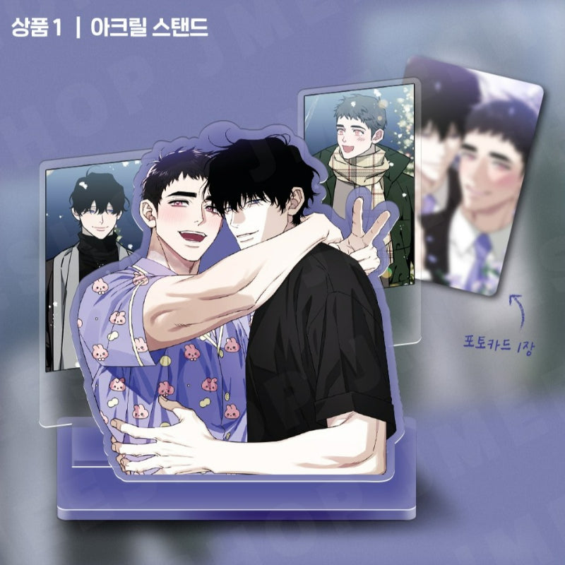 Stranger Than Friends - Scene Acrylic Stand, Can Badge - JMEESHOP - Can Badge - Harumio