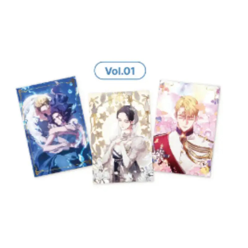 The Broken Ring: This Marriage Will Fail Anyway - Gold Foil Postcard & Seal Sticker Set - DCCENT - Photocards - Harumio