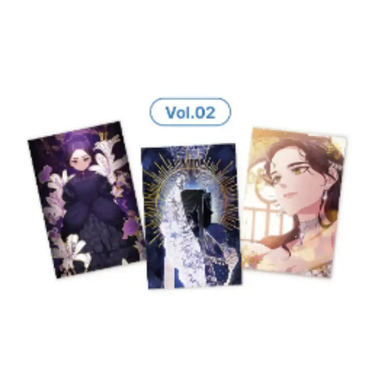 The Broken Ring: This Marriage Will Fail Anyway - Gold Foil Postcard & Seal Sticker Set - DCCENT - Photocards - Harumio