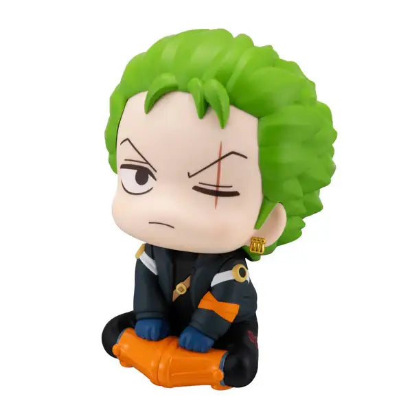One Piece x ANIPLUS - Look Up Sanji & Roronoa Zoro Future Island Egghead Ver. (Including Pouch Bonus) - ANIPLUS - Doll Figure - Harumio