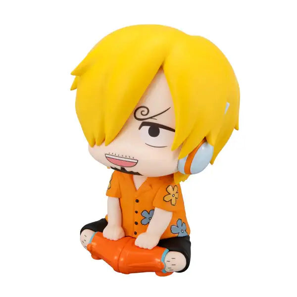 One Piece x ANIPLUS - Look Up Sanji & Roronoa Zoro Future Island Egghead Ver. (Including Pouch Bonus) - ANIPLUS - Doll Figure - Harumio