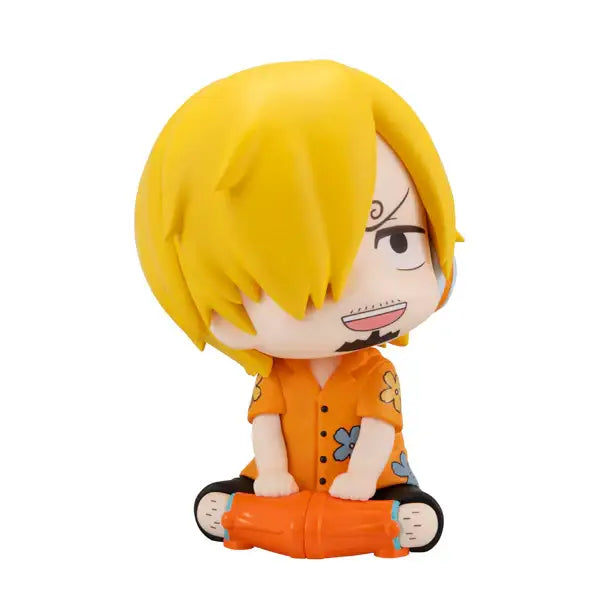 One Piece x ANIPLUS - Look Up Sanji & Roronoa Zoro Future Island Egghead Ver. (Including Pouch Bonus) - ANIPLUS - Doll Figure - Harumio
