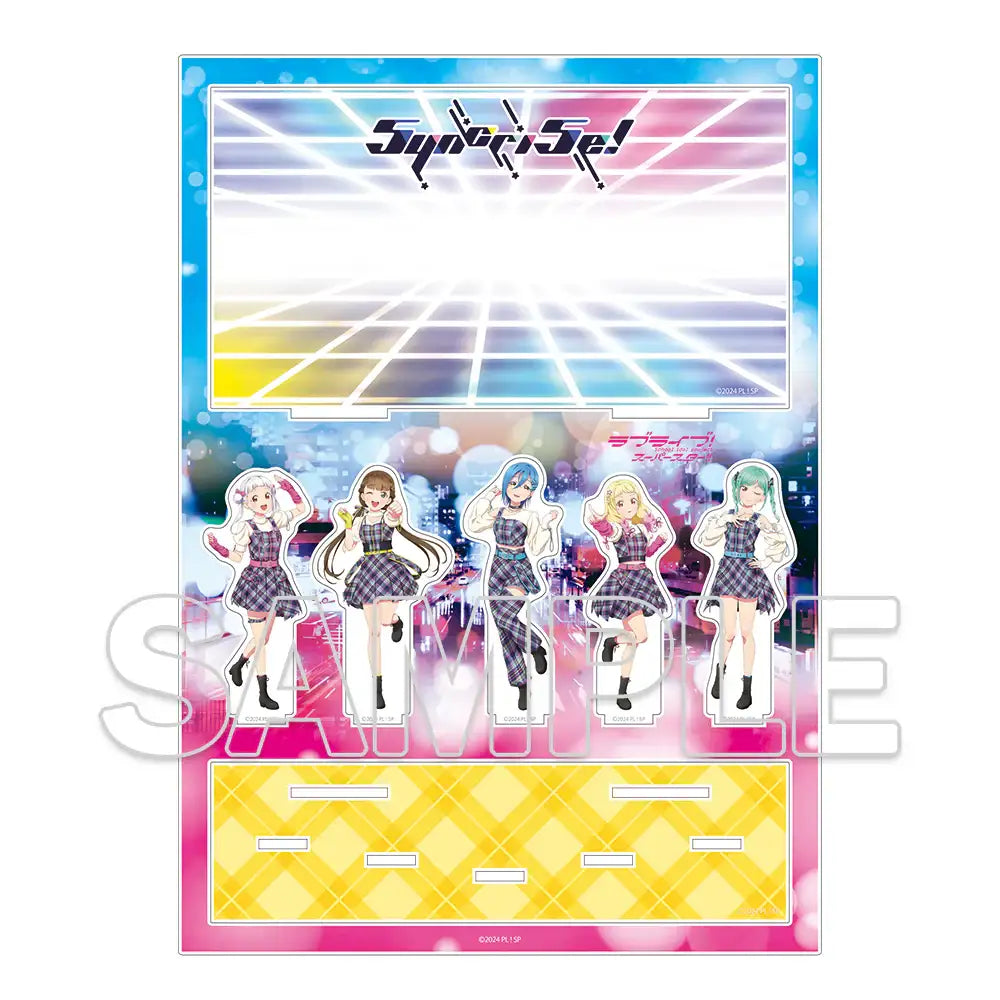 Love Live! Superstar!! x ANIPLUS - Acrylic Diorama Ver. Music-Talk-Teamwork!! - ANIPLUS - Acrylic Diorama - Harumio