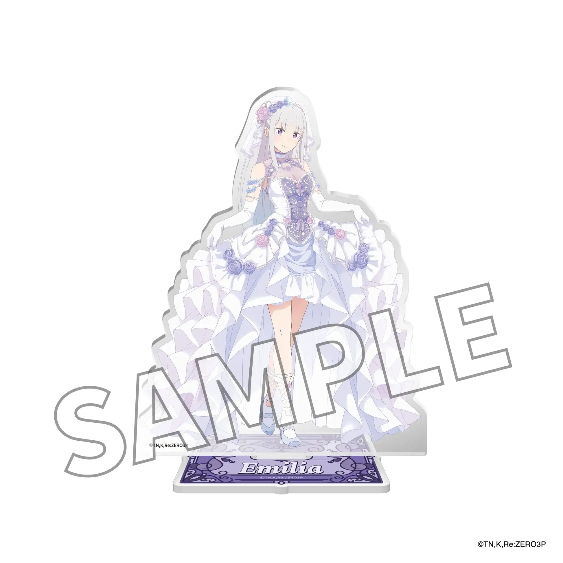 Re:Zero − Starting Life in Another World x ANIPLUS - Acrylic Stand Figure (Wedding ver.) - ANIPLUS - Acrylic Figure - Harumio