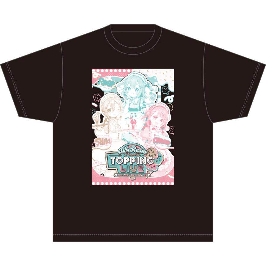 Love Live! x ANIPLUS - AiScReam presents TOPPING LIVE T-Shirt - ANIPLUS - T-Shirt - Harumio