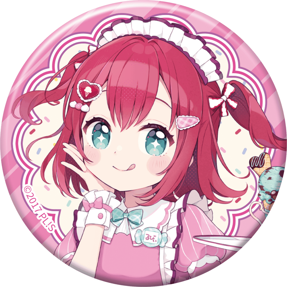 Love Live! x ANIPLUS - AiScReam presents TOPPING LIVE Teen Button 3-piece Set - ANIPLUS - Pin Button - Harumio