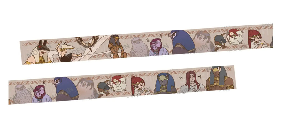 Ennead - Horus & Set Glitter Masking Tape - Mofun - Masking Tape - Harumio