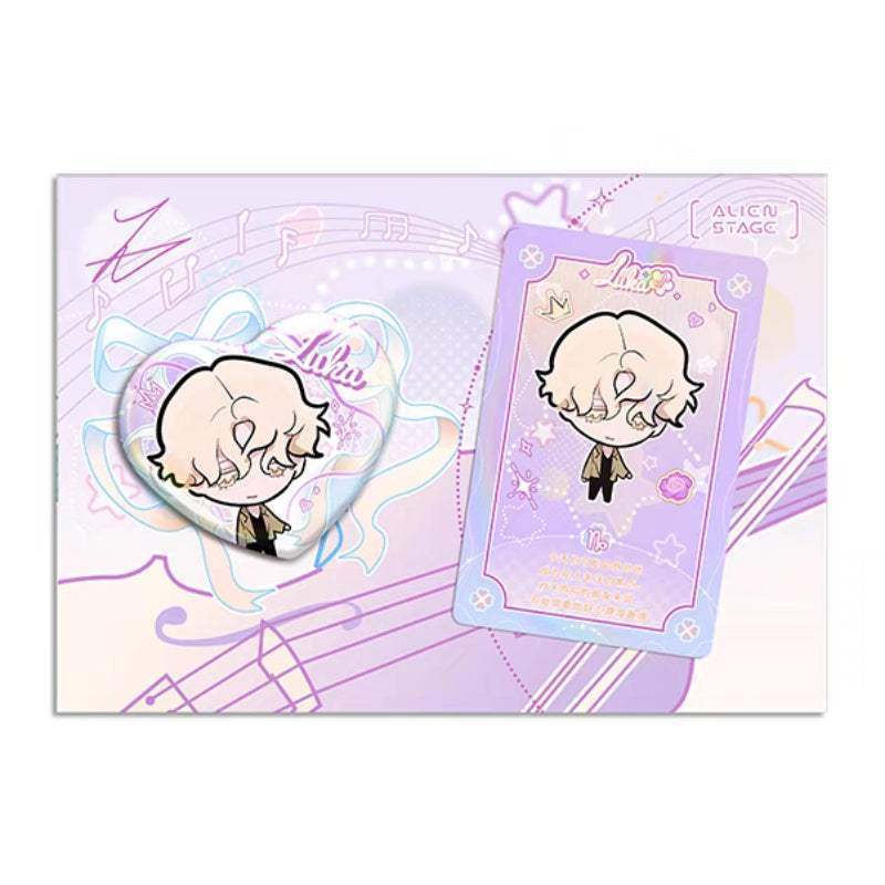 Alien Stage - Recollection Series Love Badge Set - Senyuman - Badge - Harumio