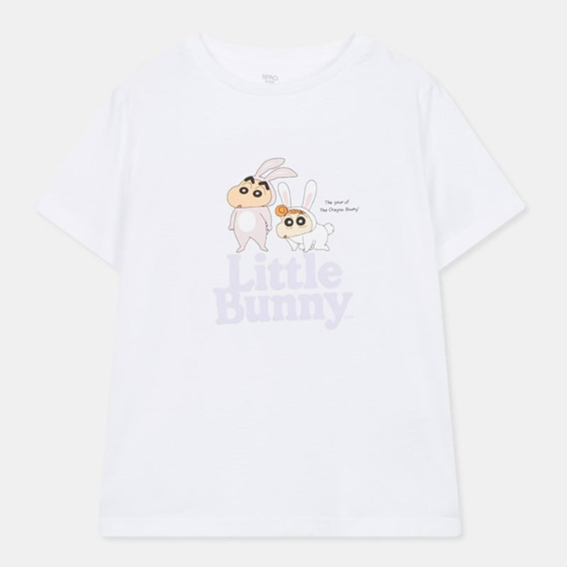 SPAO Kids x Crayon ShinChan - Short Sleeved T-shirt