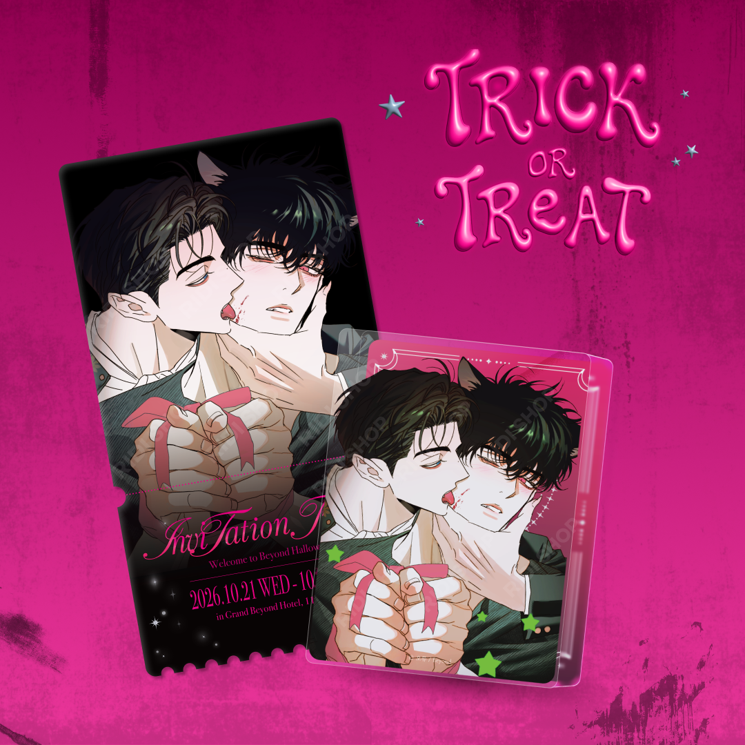 Trick or Treat: Beyond Halloween - Layered Acrylic Block + Ticket-style Photocard