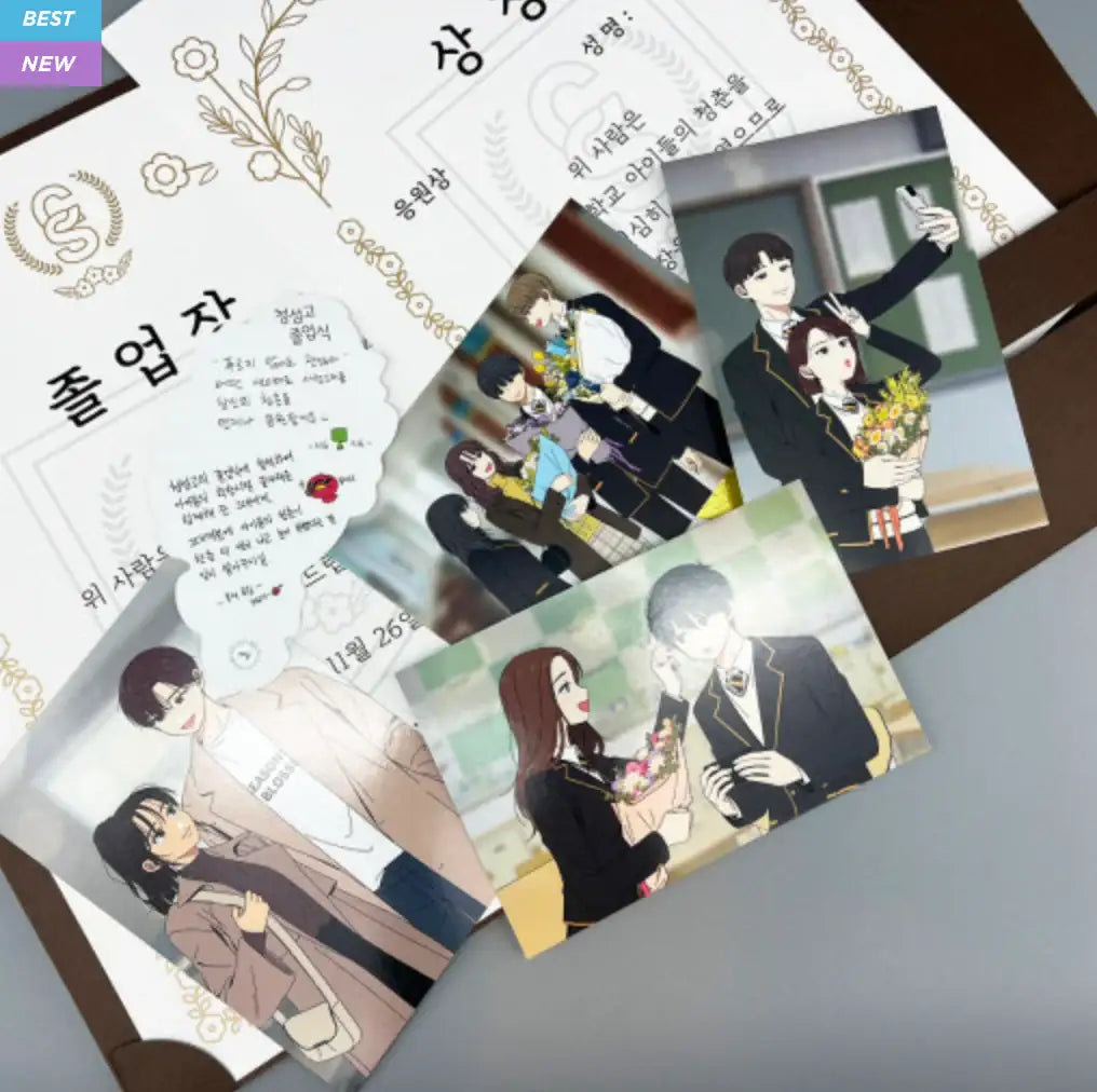 Youth Blossom - Diploma Package - Jaedam Media - Illustration Cards - Harumio