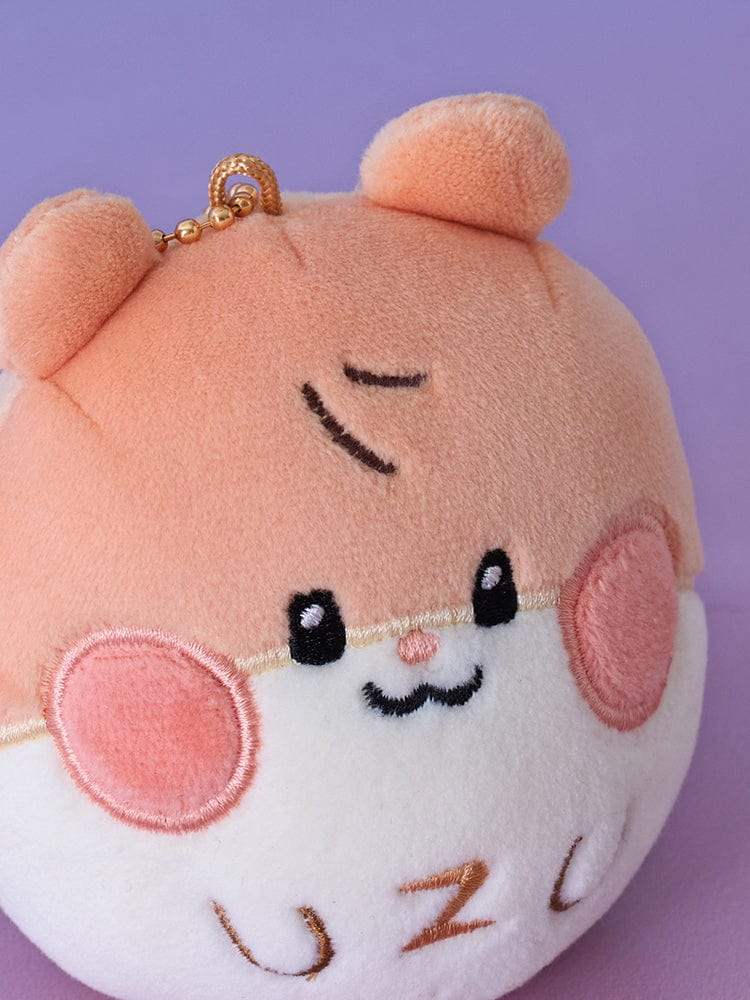 ZEROBASEONE - Zeroni Fluffy Face Keyring - LINE FRIENDS SQUARE - Keyring - Harumio