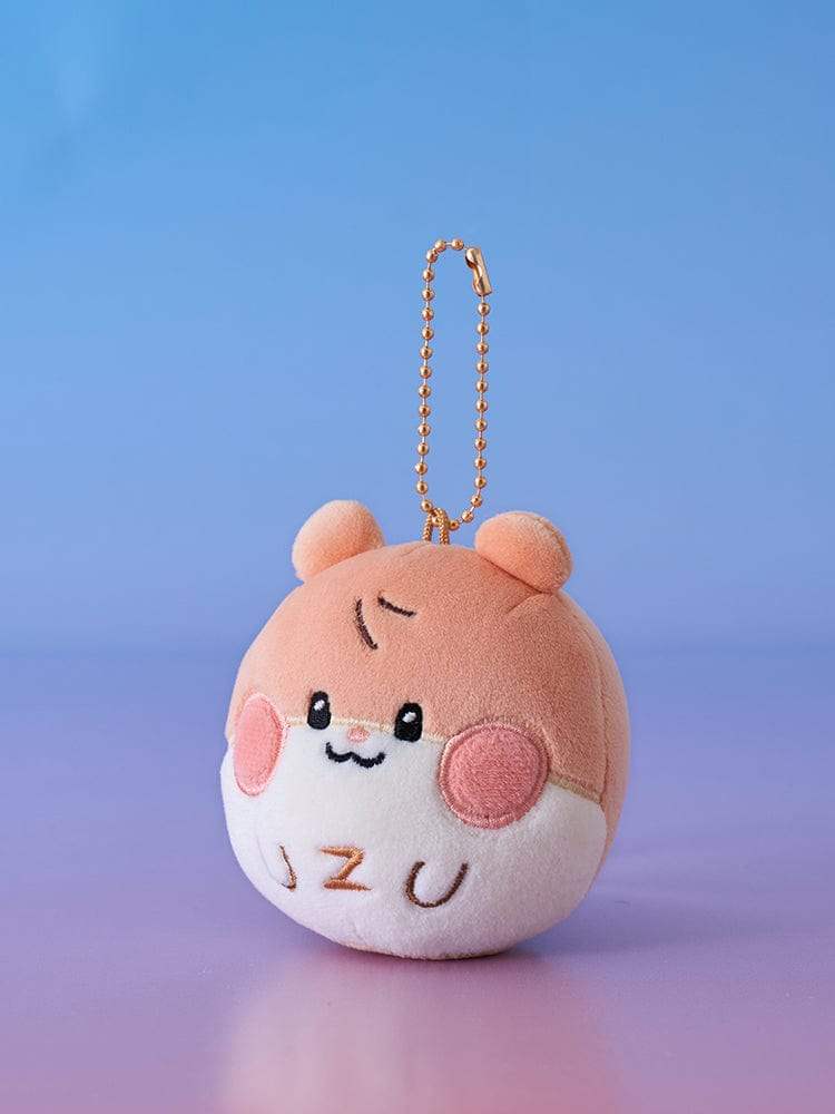 ZEROBASEONE - Zeroni Fluffy Face Keyring - LINE FRIENDS SQUARE - Keyring - Harumio