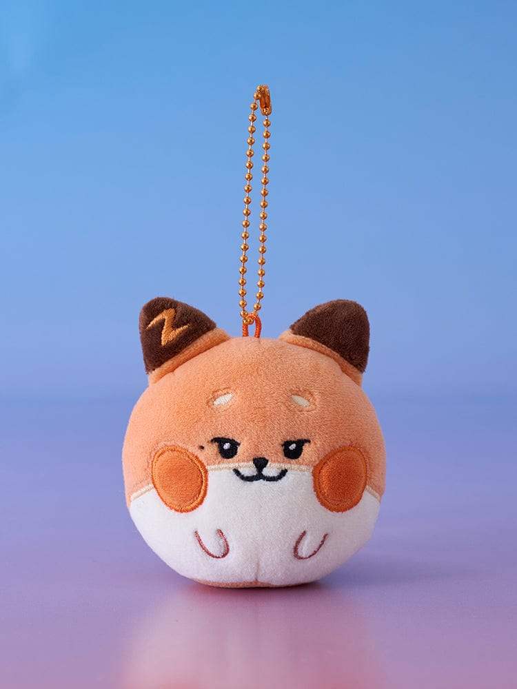 ZEROBASEONE - Zeroni Fluffy Face Keyring - LINE FRIENDS SQUARE - Keyring - Harumio
