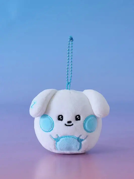 ZEROBASEONE - Zeroni Fluffy Face Keyring - LINE FRIENDS SQUARE - Keyring - Harumio