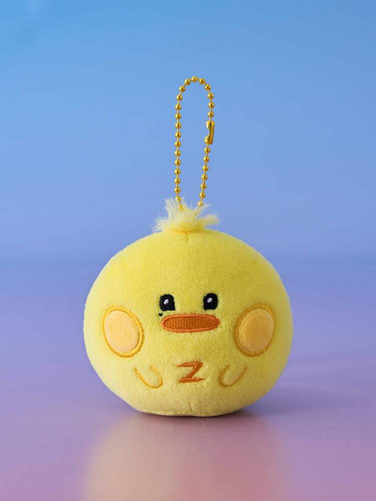 ZEROBASEONE - Zeroni Fluffy Face Keyring - LINE FRIENDS SQUARE - Keyring - Harumio
