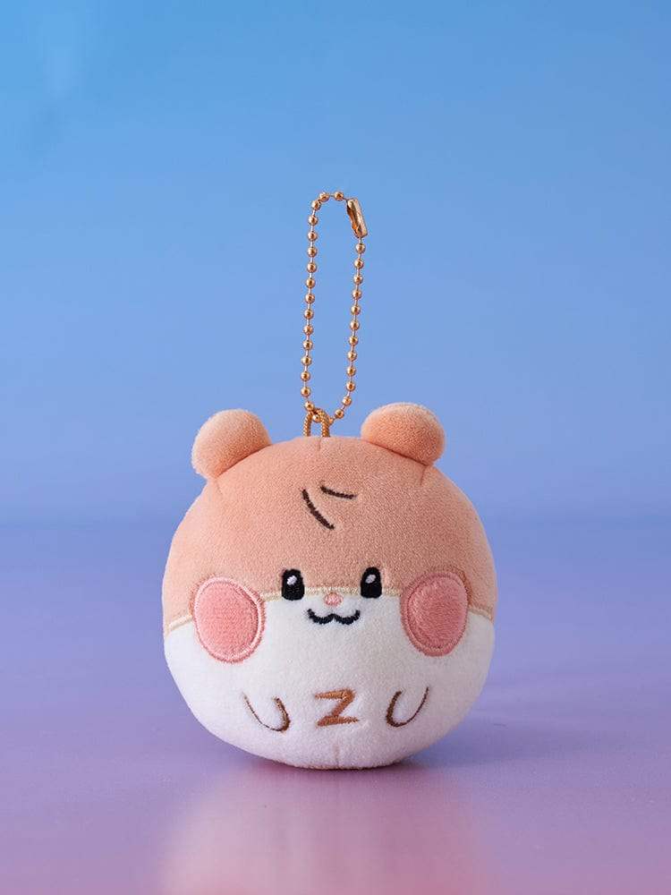 ZEROBASEONE - Zeroni Fluffy Face Keyring - LINE FRIENDS SQUARE - Keyring - Harumio