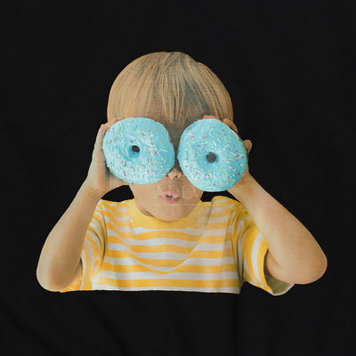 ADLV - Baby Face Donuts 6 Black Hoodie